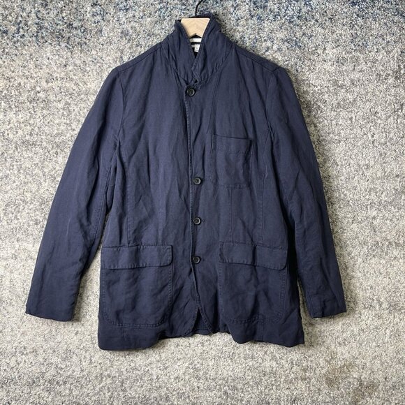 Alex Mill Blue Lightweight Utility Jacket - Picture 1 of 6